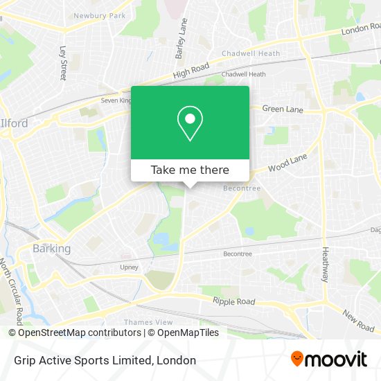 Grip Active Sports Limited map