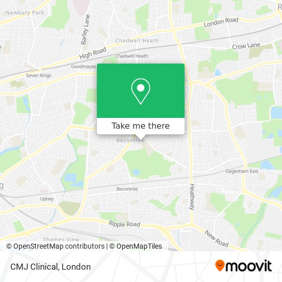 CMJ Clinical map