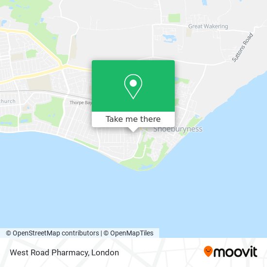 West Road Pharmacy map