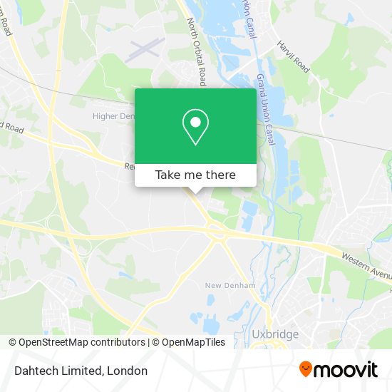 Dahtech Limited map