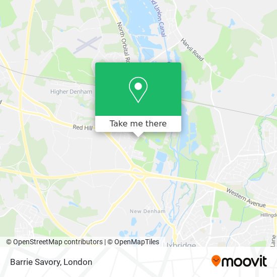 Barrie Savory map