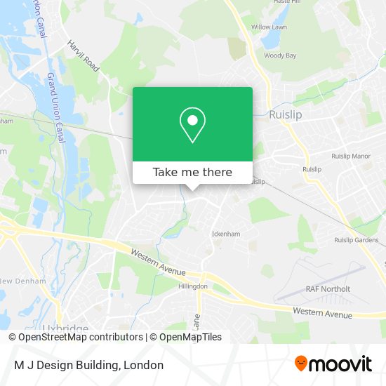 M J Design Building map