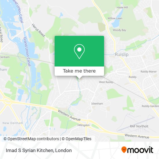 Imad S Syrian Kitchen map