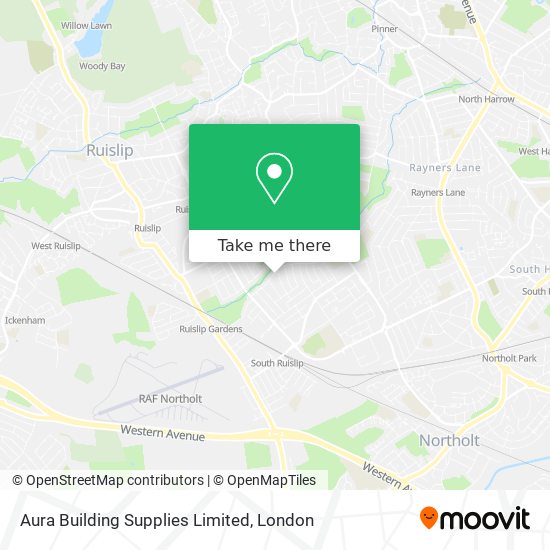 Aura Building Supplies Limited map