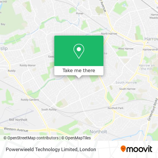 Powerwieeld Technology Limited map