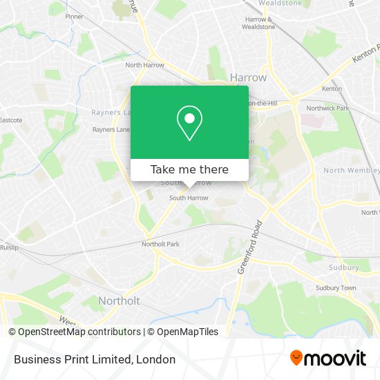 Business Print Limited map