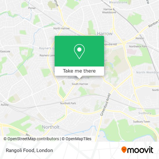 Rangoli Food map