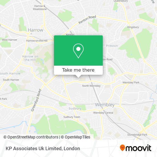 KP Associates Uk Limited map