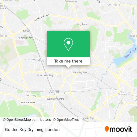 Golden Key Drylining map