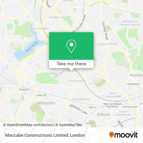 Maccabe Constructions Limited map