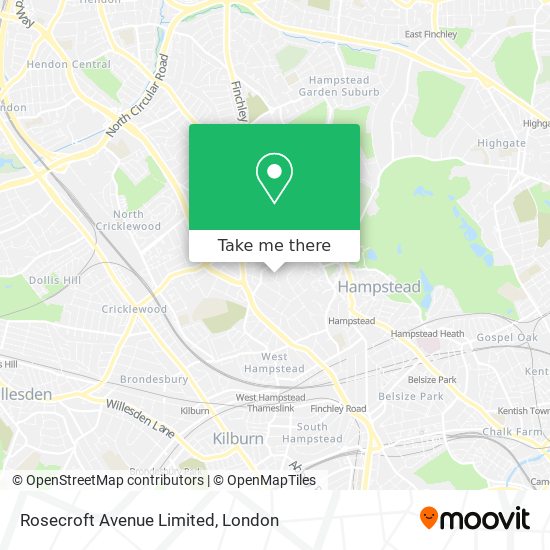 Rosecroft Avenue Limited map