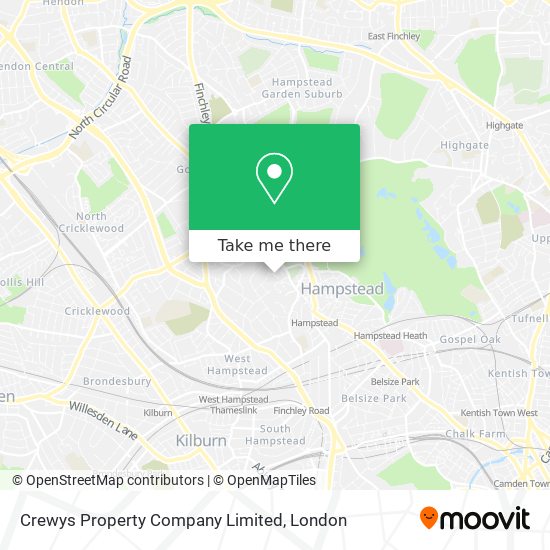 Crewys Property Company Limited map