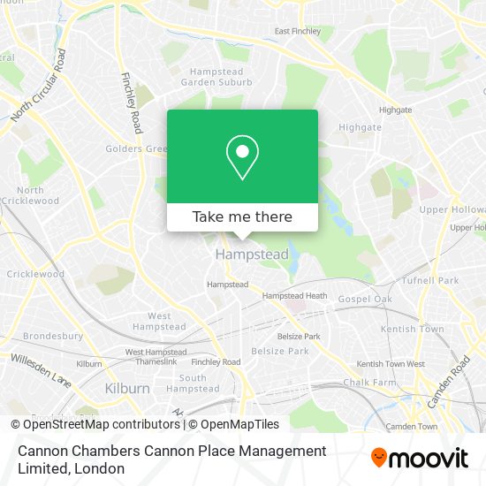 Cannon Chambers Cannon Place Management Limited map
