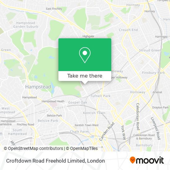 Croftdown Road Freehold Limited map