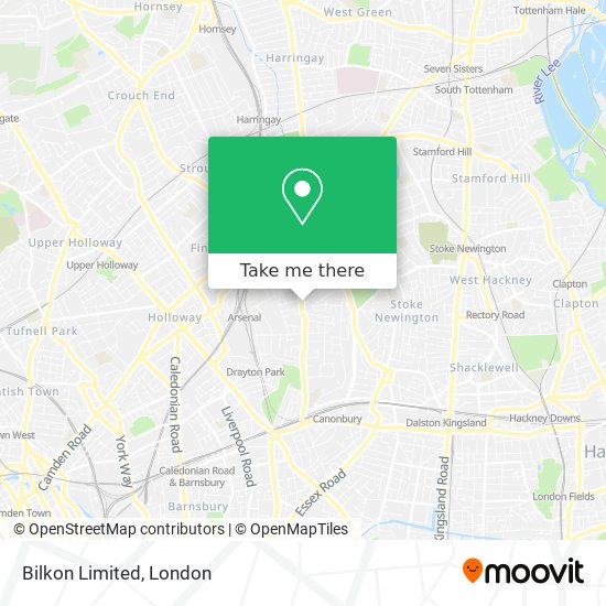 Bilkon Limited map