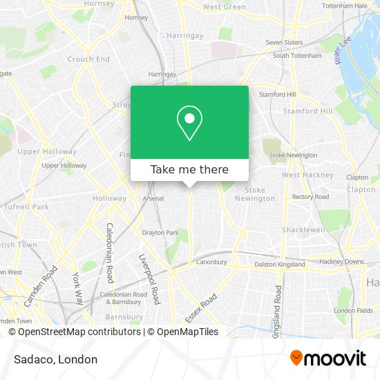 Sadaco map