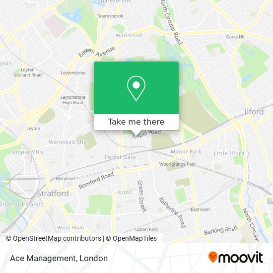 Ace Management map
