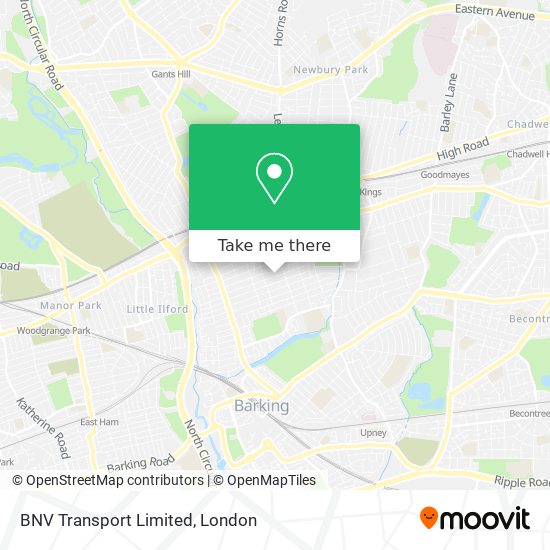 BNV Transport Limited map