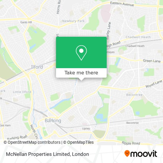 McNellan Properties Limited map
