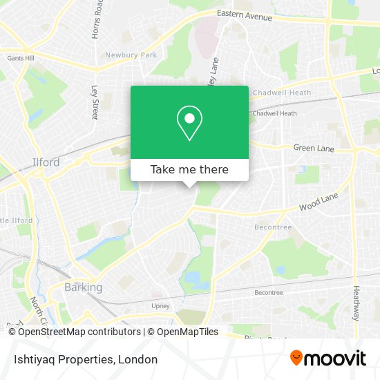 Ishtiyaq Properties map