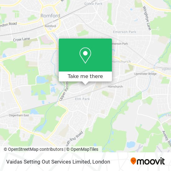 Vaidas Setting Out Services Limited map