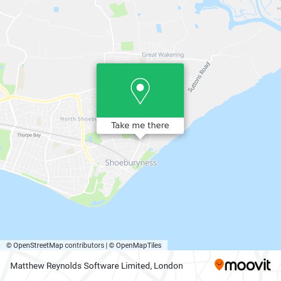 Matthew Reynolds Software Limited map