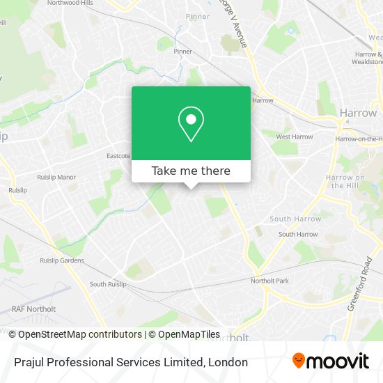 Prajul Professional Services Limited map