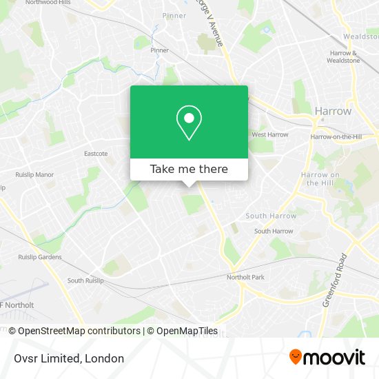 Ovsr Limited map