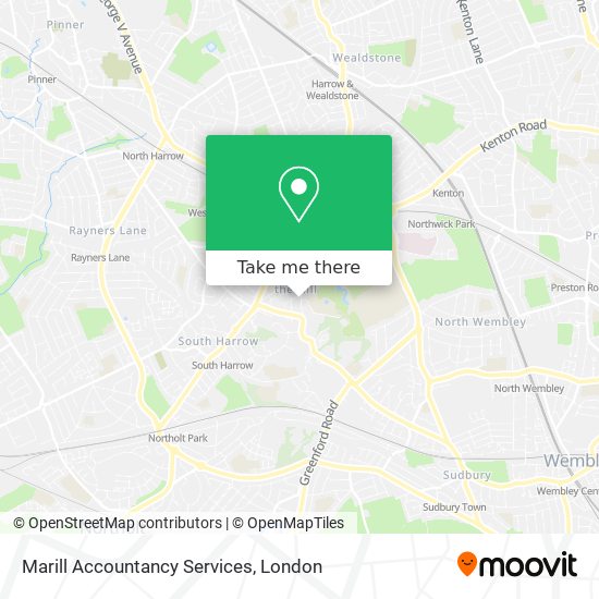 Marill Accountancy Services map