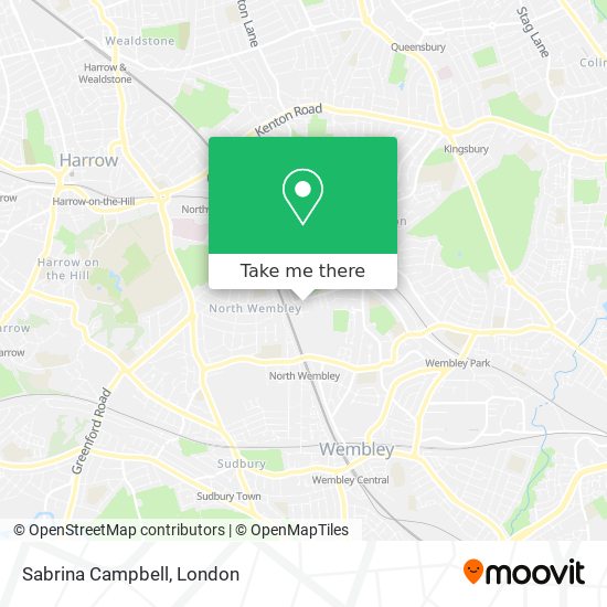 Sabrina Campbell map