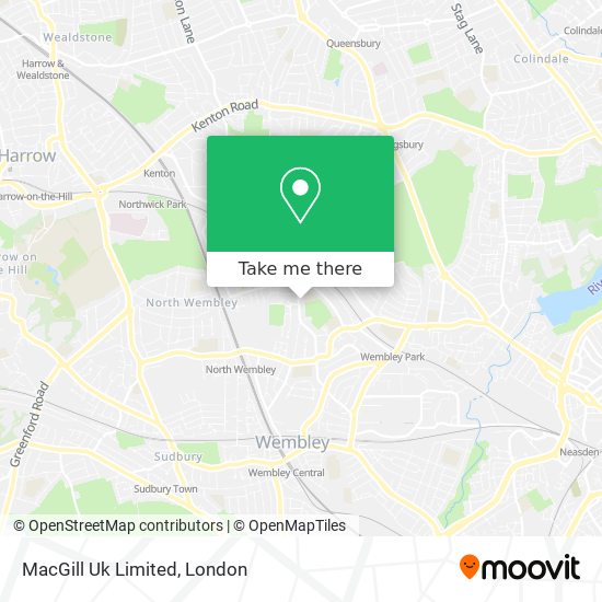 MacGill Uk Limited map