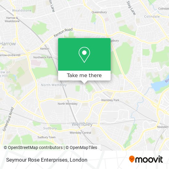 Seymour Rose Enterprises map