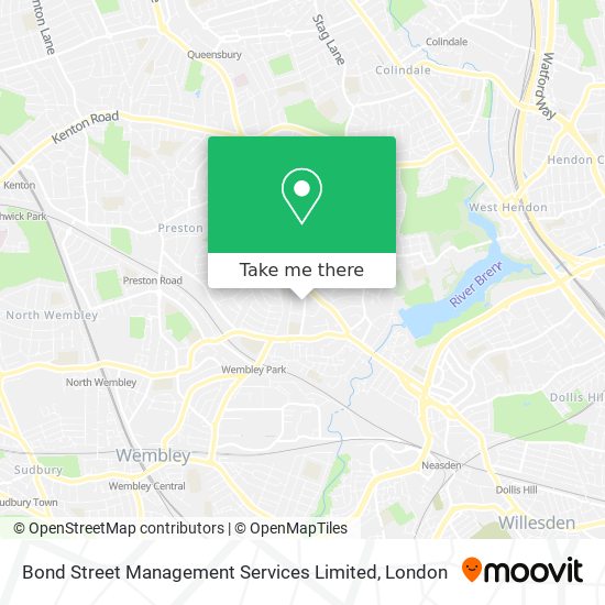 Bond Street Management Services Limited map