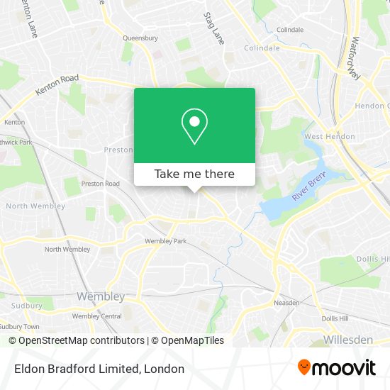Eldon Bradford Limited map