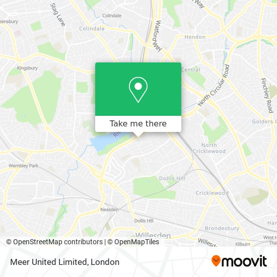 Meer United Limited map