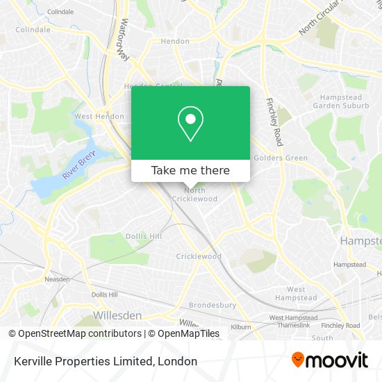 Kerville Properties Limited map