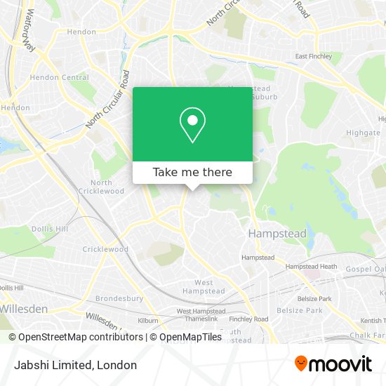 Jabshi Limited map