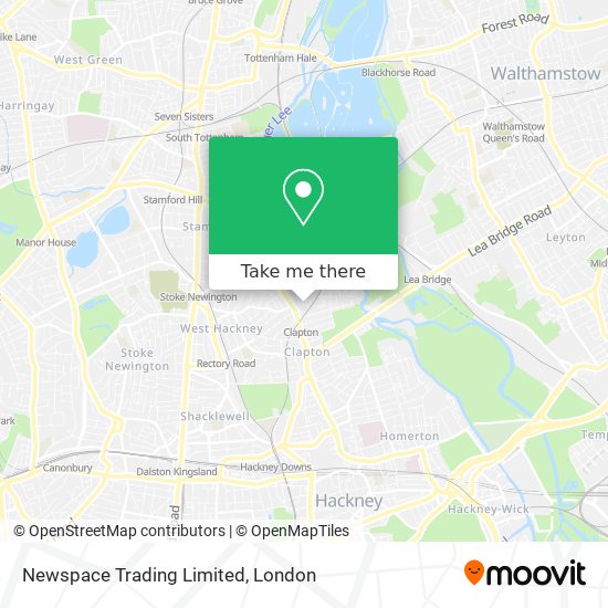 Newspace Trading Limited map