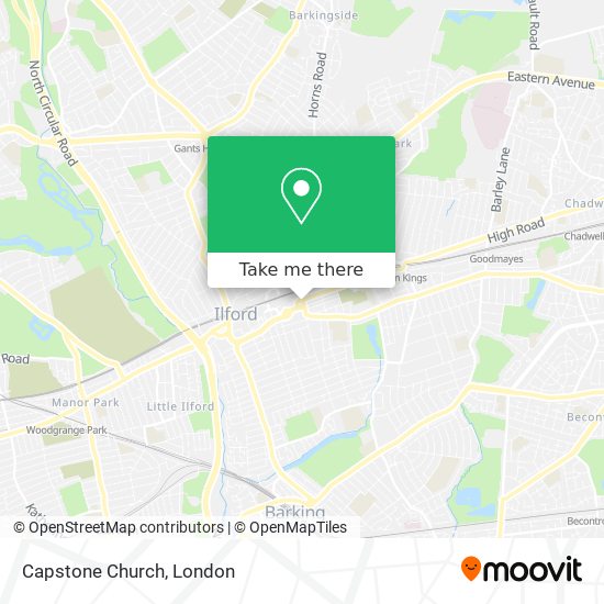 Capstone Church map