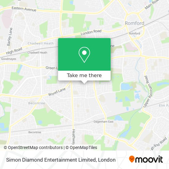 Simon Diamond Entertainment Limited map