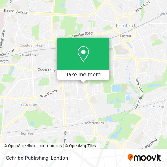 Schribe Publishing map