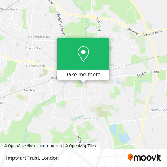 Impstart Trust map