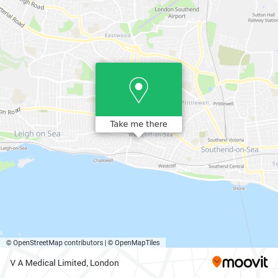 V A Medical Limited map