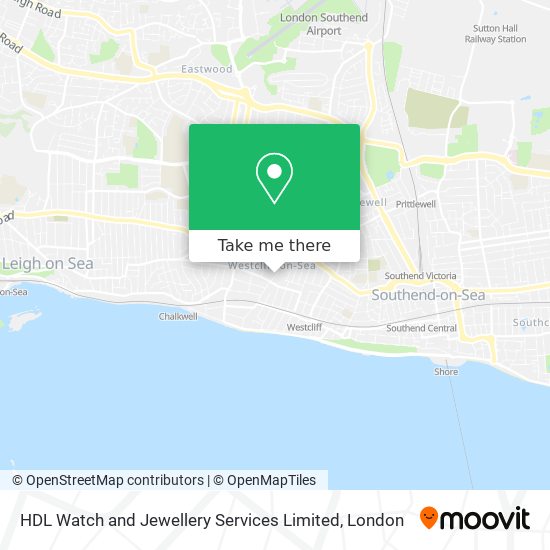 HDL Watch and Jewellery Services Limited map