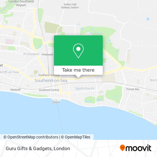 Guru Gifts & Gadgets map
