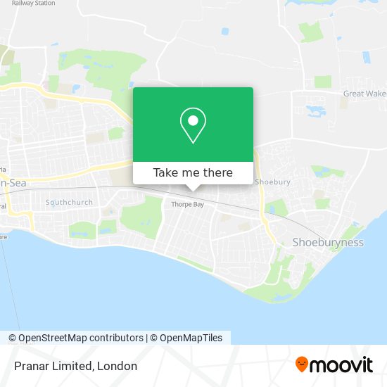 Pranar Limited map