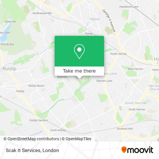 Scak It Services map