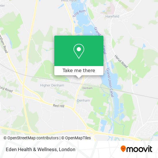 Eden Health & Wellness map