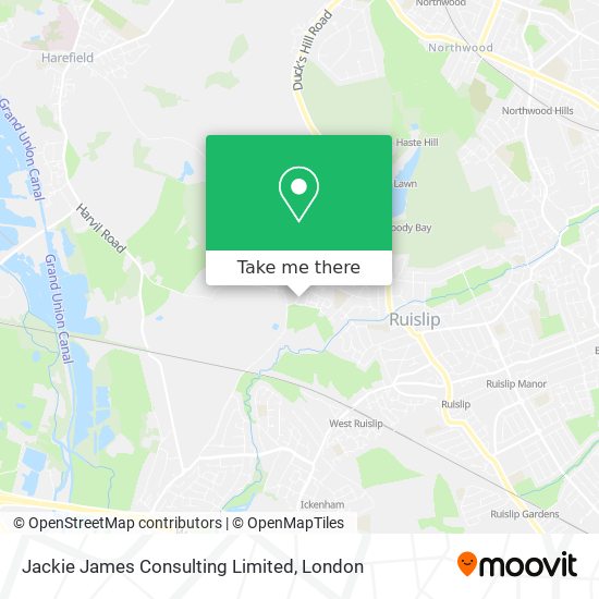Jackie James Consulting Limited map