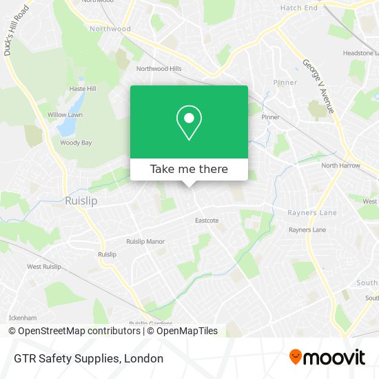 GTR Safety Supplies map